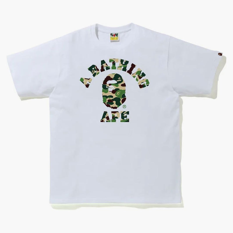 Bape Abc Camo College Tea (SS21) White/Green