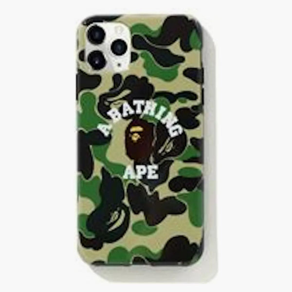 BAPE ABC CAMO COLLEGE iPhone 11 Pro Max Case Green