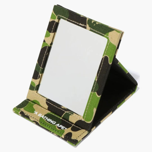BAPE ABC CAMO compact oglindă verde