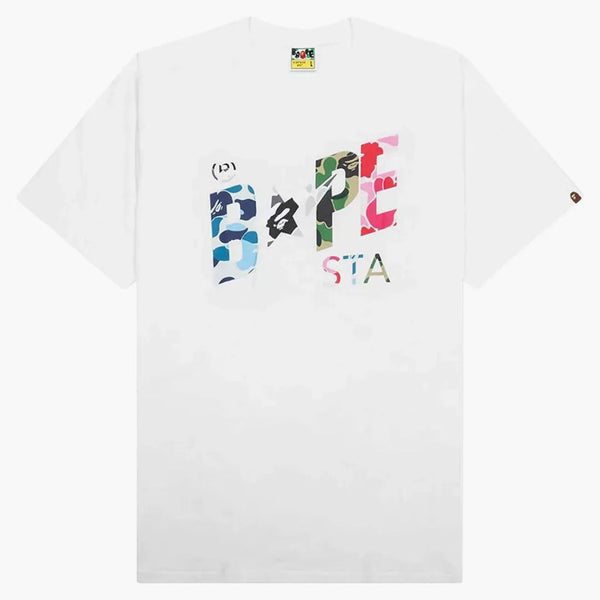 BAPE ABC CAMO CABRY BAPE STA LOGO LOGE WHITE WHITE