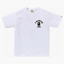 Bape Abc Camo Crazy College Ats Tee White