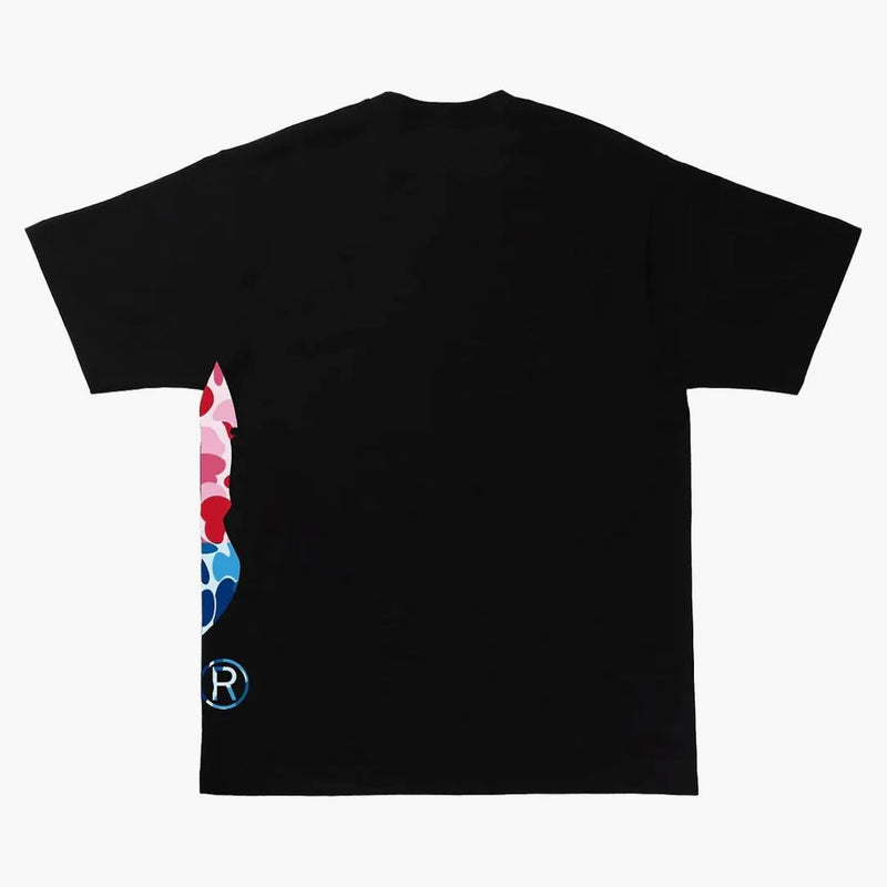 Bape ABC camo bláznivá strana Big Ape Head Tea Black