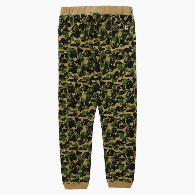 BAPE ABC CAMO CAMO CRYSTAL STONE SOP PANTS Green