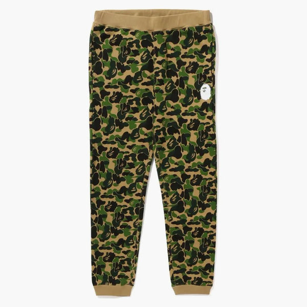BAPE ABC CAMO CAMO CRYSTAL STONE SOP PANTS Green
