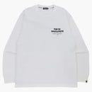 Bape ABC Camo Dada Relaxed Fit L/S TEE White