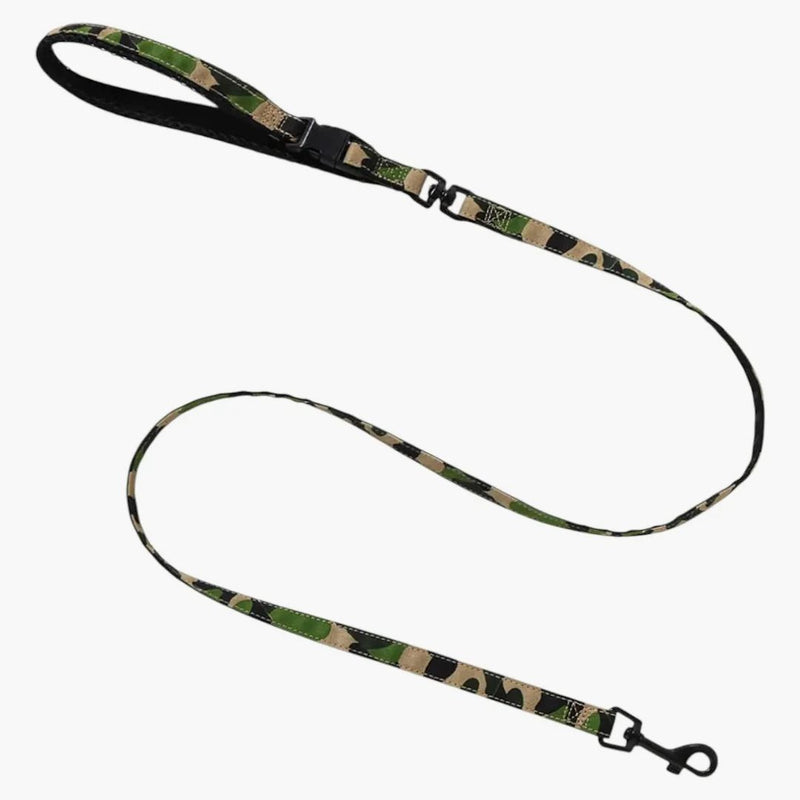 BAPE ABC CAMO PEG LEASH GREEN