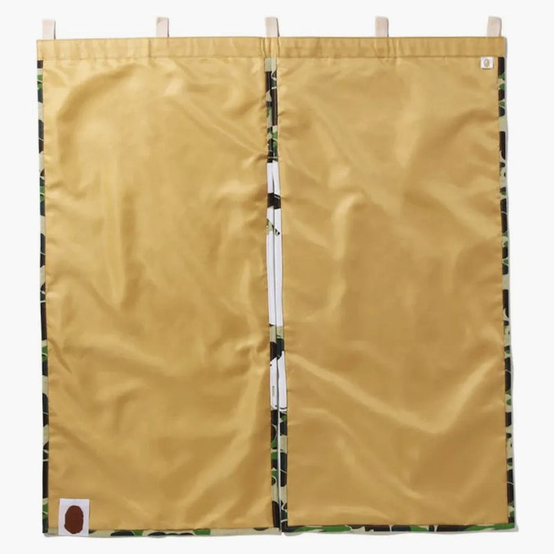 BAPE ABC CAMO Vstupní opona zelená