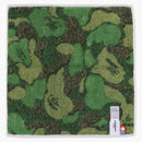 Bape Abc Camo Hand Towel Green