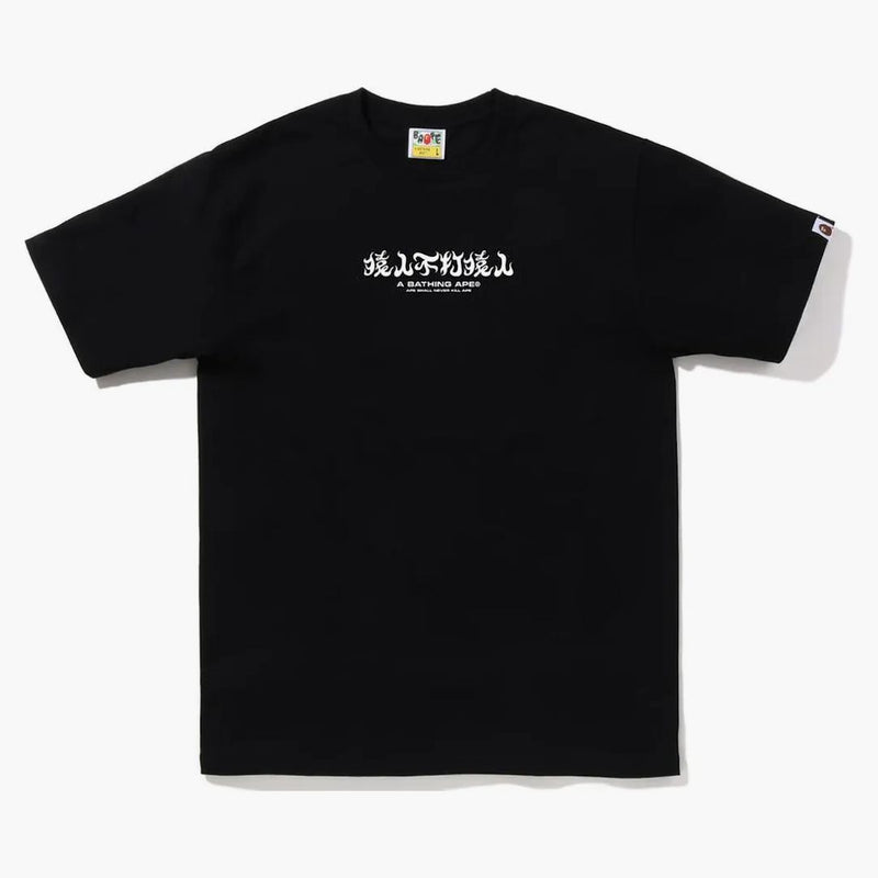 BAPE ABC CAMO KANJI TEA (SS22) Černá modrá