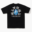 Bape Abc Camo Kanji Tea (SS22) Black Blue