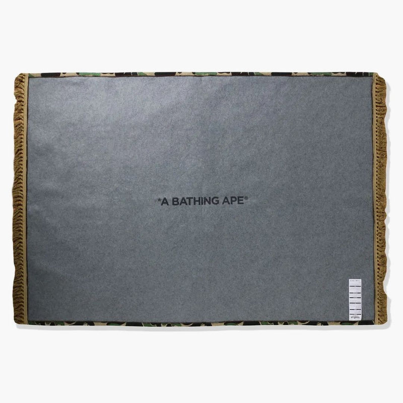 BAPE ABC Camo Velký koberec zelená