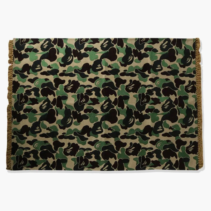 BAPE ABC Camo Velký koberec zelená