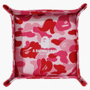 Bape Abc Camo Large Travel Tray Pink