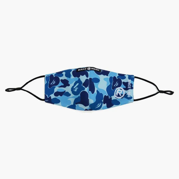 Maska logo BAPE ABC CAMO (SS21) Blue