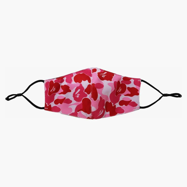 BAPE ABC Camo Mask Pink