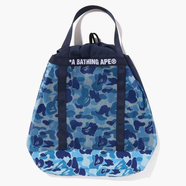 Bape ABC Camo Mesh Dead Bag Blue