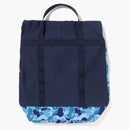 Bape abc camo mesh dead bag blue
