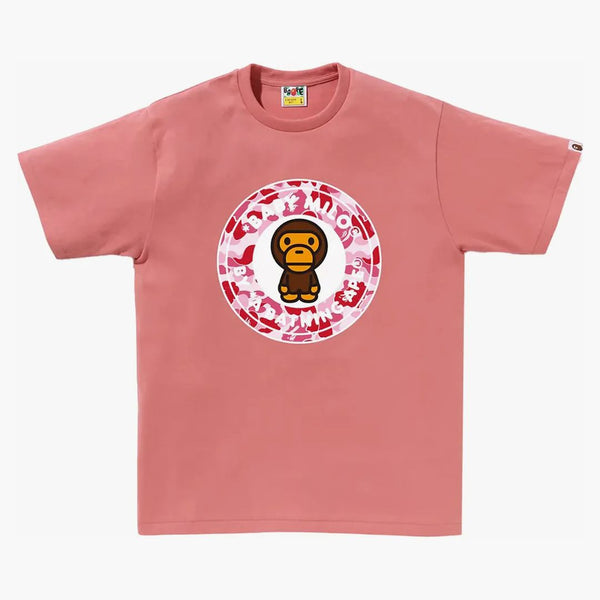 BAPE ABC CAMO MILO BUYIN WORKS TEA PINK/PINK