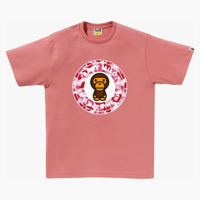 BAPE ABC CAMO MILO BUYIN WORKS TEA PINK/PINK