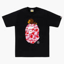 Bape Abc Camo Milo on Big Ape Tea (SS25) Black/Pink