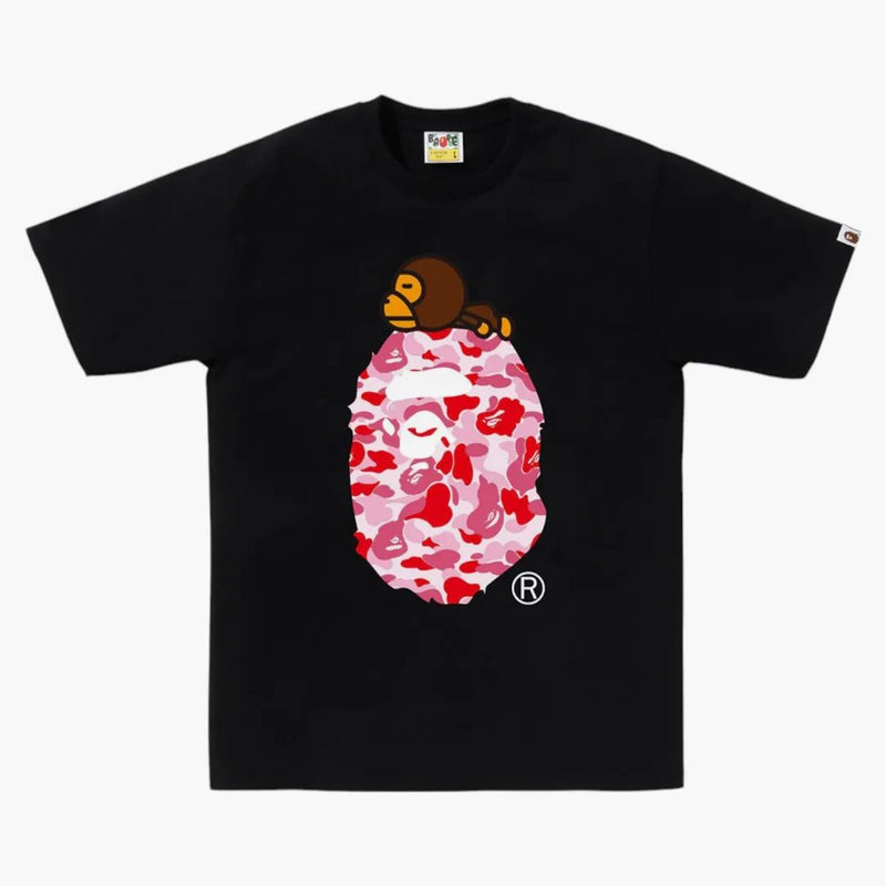 BAPE ABC CAMO MILO na Big Ape Tea (SS25) Černá/růžová