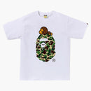 BAPE ABC CAMO MILO na Big Ape Tea (SS25) White/Green