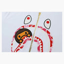 Bape Abc Camo Milo Shark Tee White/Pink