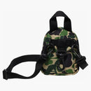 Bape Abc Camo Mini Shoulder Bag Green