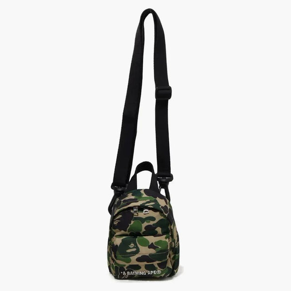 BAPE ABC CAMO MINI RAMANE BAG Green