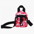 Bape Abc Camo Mini Shoulder Bag Pink