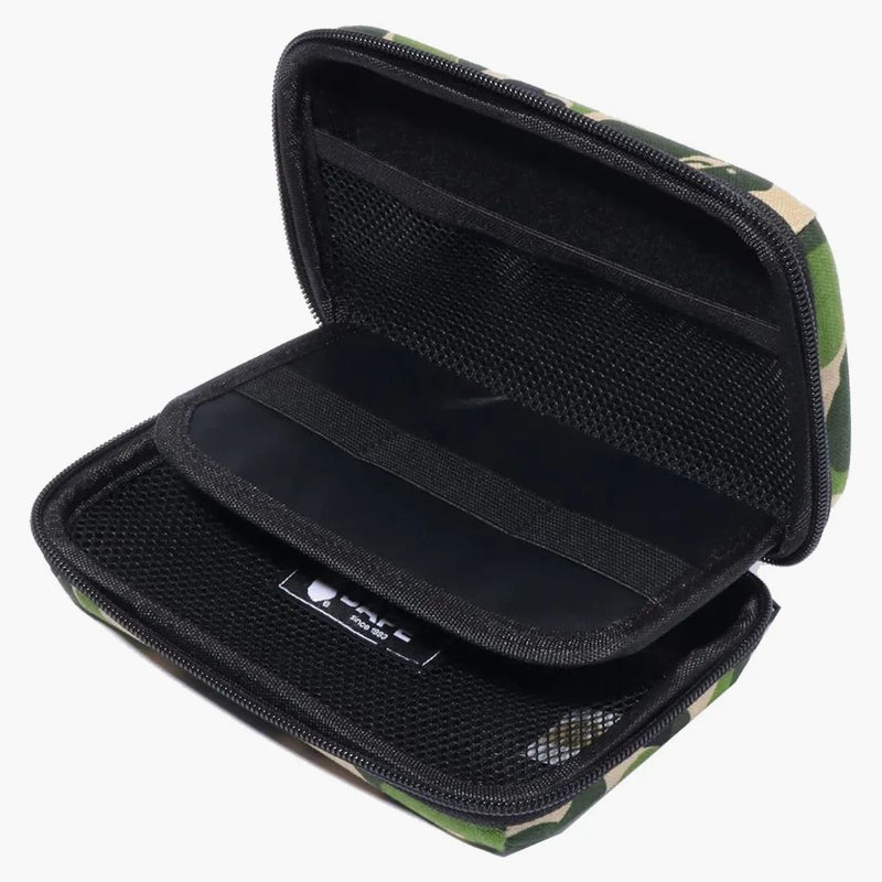 BAPE ABC CAMO CAMO STRAGE POUCH GREEN