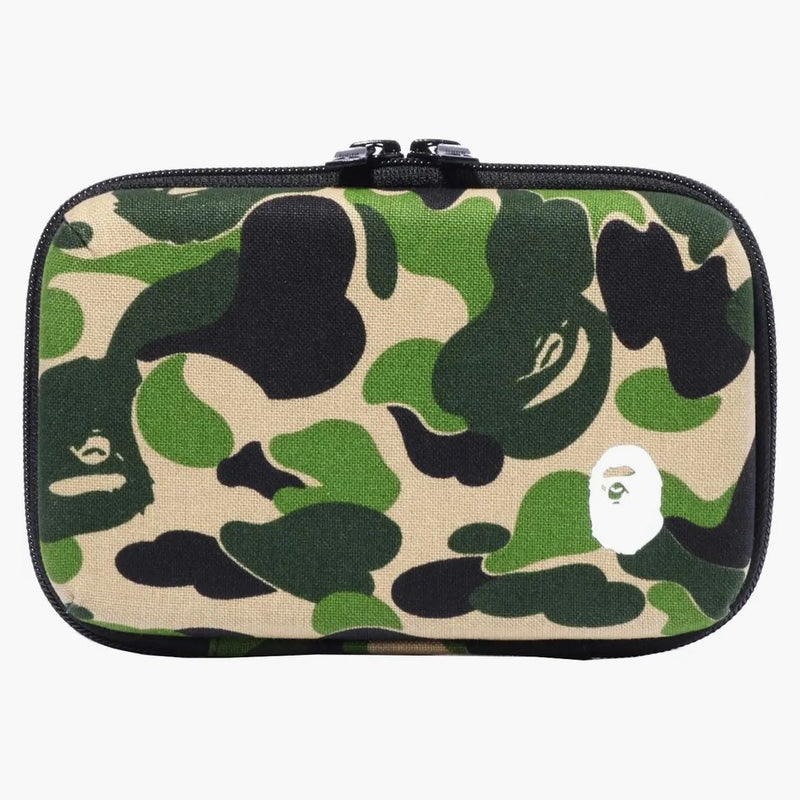 BAPE ABC CAMO CAMO STRAGE POUCH GREEN