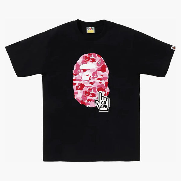 Bape ABC Camo Online Tea (FW23) Black/Pink