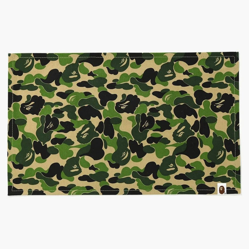 BAPE ABC CAMO PLASE MAT GREEN