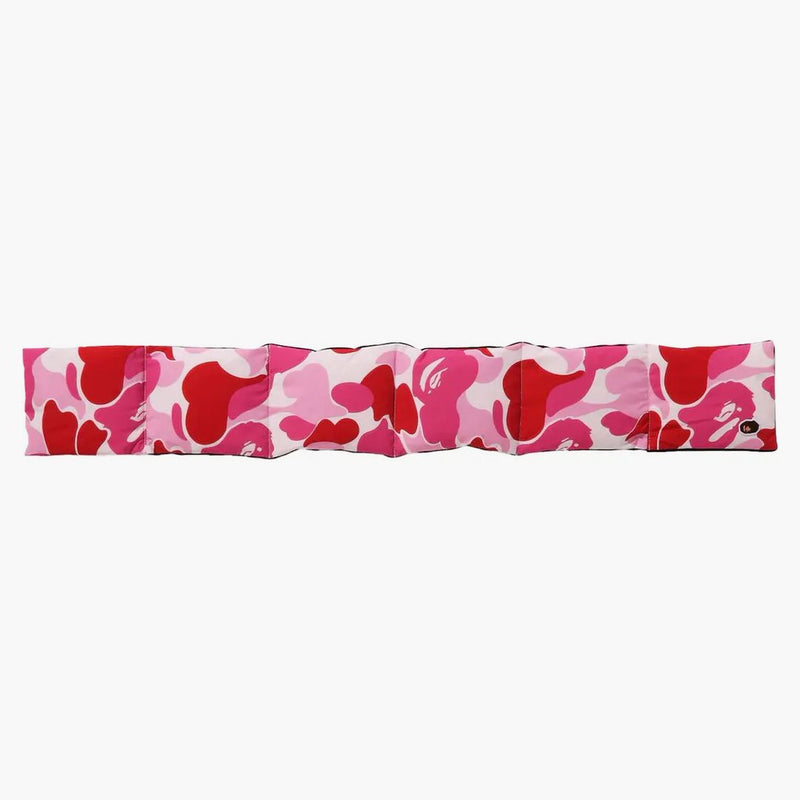 Bape Abc Camo Pocket Fleece Scarf Pink