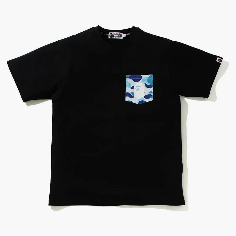 BAPE ABC Camo Pocket Tea Black/Blue