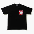 Bape Abc Camo Pocket Tea Black/Pink
