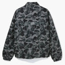 Bape Abc Camo Relaxed Coach Jacket Black