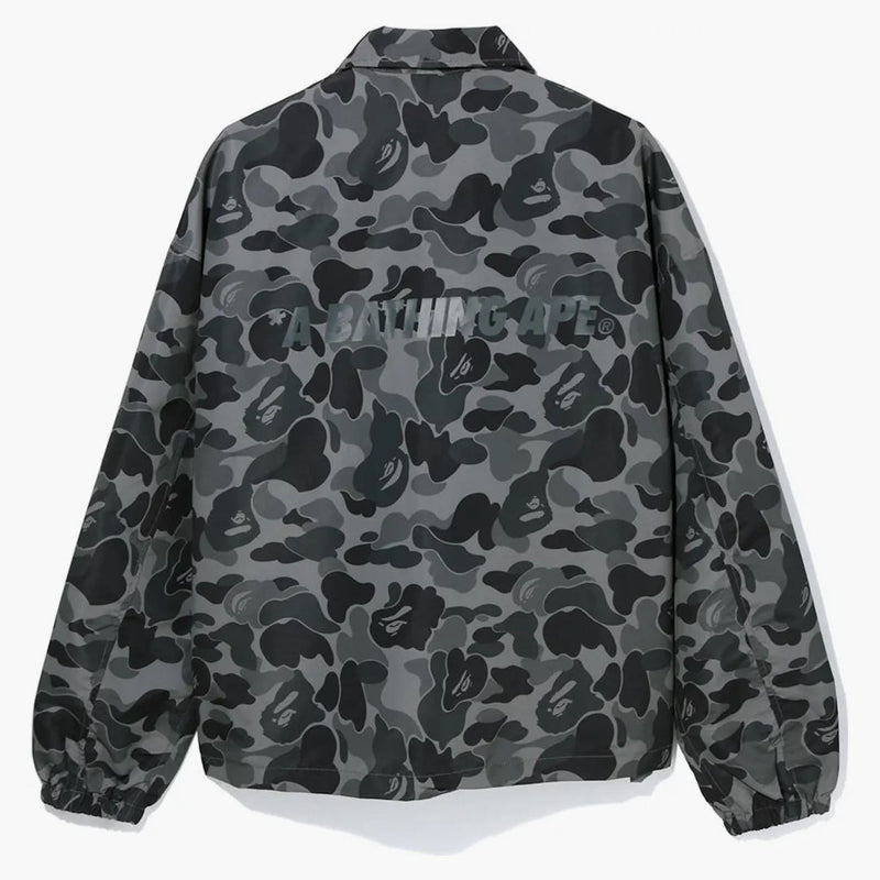 BAPE ABC Camo uvolněná koučová bunda černá