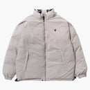 Bape Abc Camo Reversible Down Jacket Gray