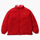 Bape Abc Camo Reversible Down Jacket Pink