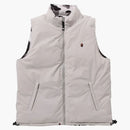 Bape Abc Camo Reversible Down Vest Gray
