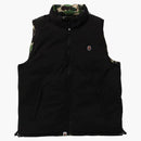 Bape Abc Camo Reversible Down Vest Green