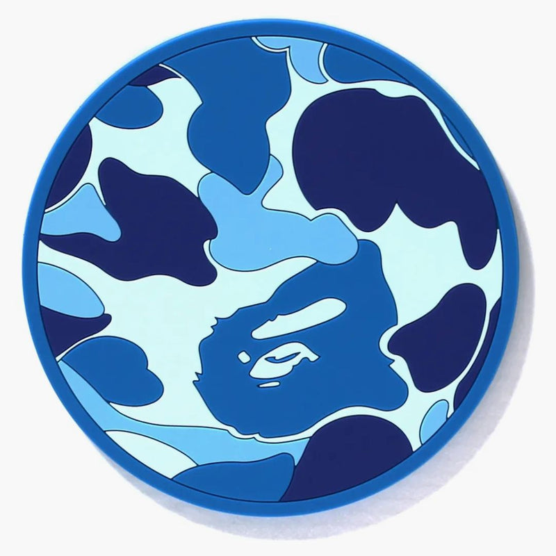Bape ABC Camo Rubber Coaster Blue