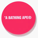 BAPE ABC Camo Rubber Coaster Pink