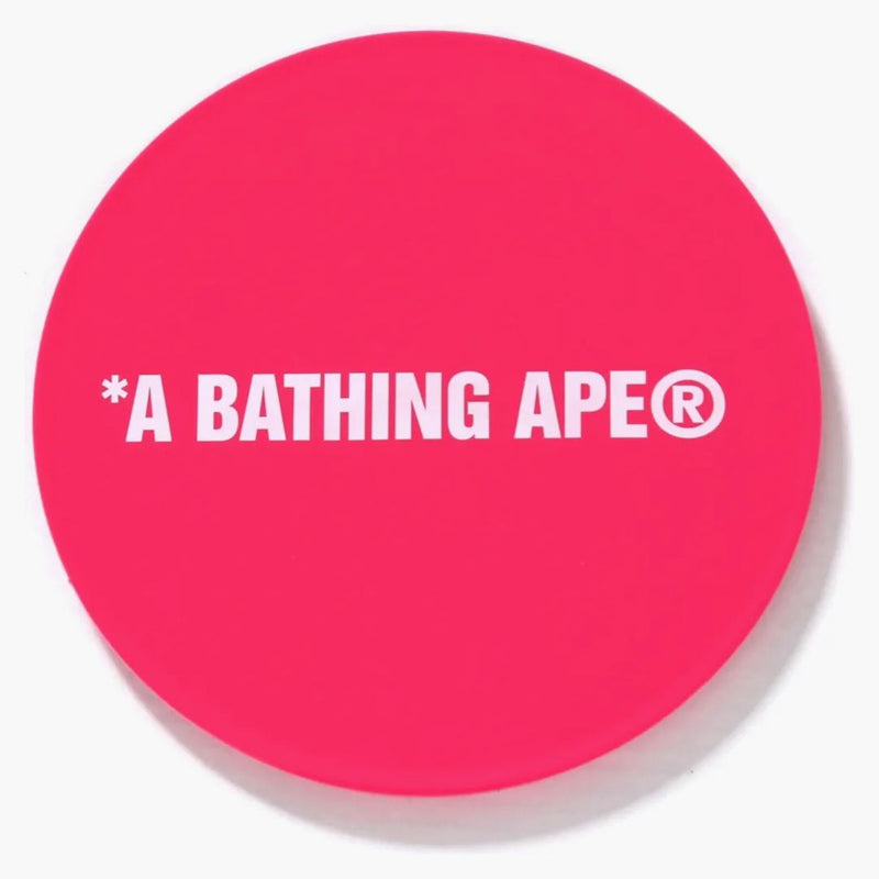 BAPE ABC CAMO RUBBER COASTER PINK