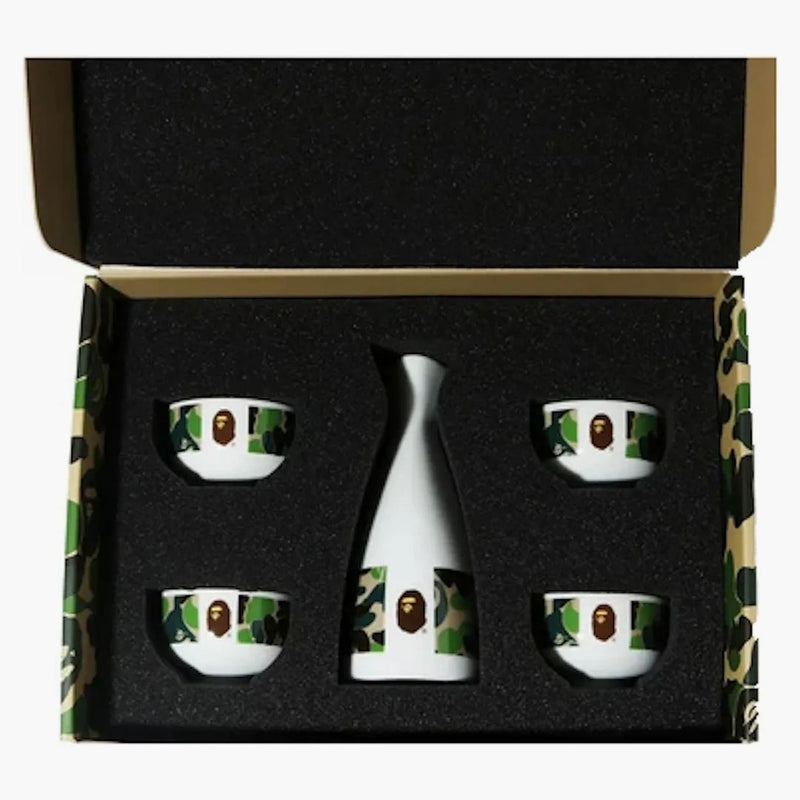 Bape Abc Camo Sake Set Green