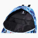 Bape Abc Camo Shark Daypack (ss25) Blue