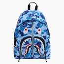 Bape Abc Camo Shark Daypack (ss25) Blue