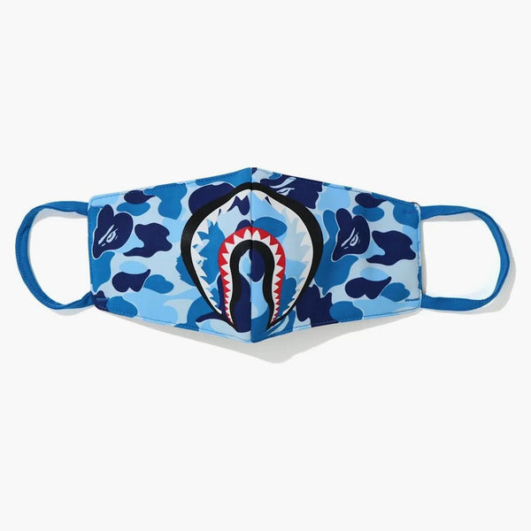 BAPE ABC CAMO Shark Mask (SS20) albastru